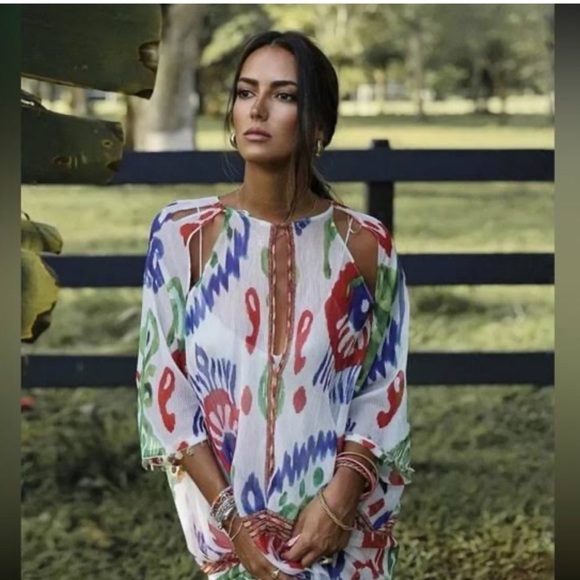 NWT silky Zara dress or coverup - Picture 1 of 9